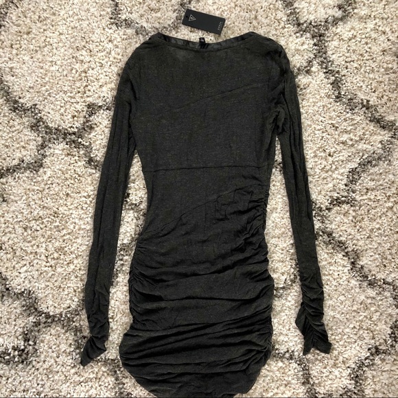 NWT GUESS Ruched Mini Dress 🖤 - Picture 7 of 8
